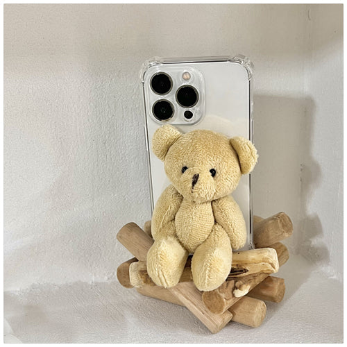 クマのぬいぐるみのiPhoneケース