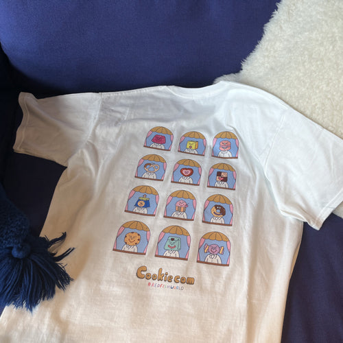 【即納】Cookie com × REDFISH コラボ　スイーツTシャツ